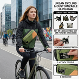 Urban Cycling Customizable Sling Bag