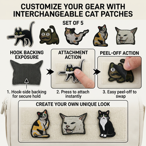 Interchangeable Cat Patch Set