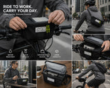 Multi functional bicycle handlebar bag, front bag, mountain bike front bag for cycling